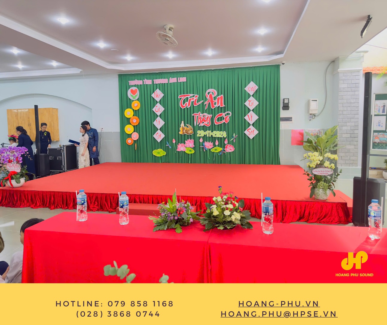 Hệ Thống Âm Thanh Di Động Tại Trường tình thương Ánh Linh (1)