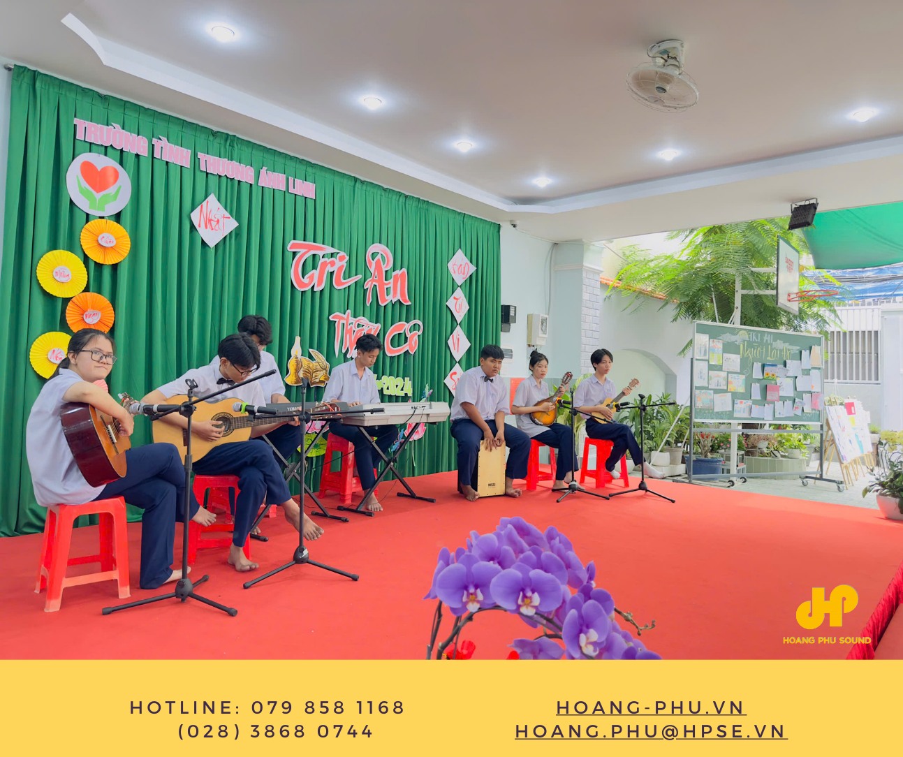 Hệ Thống Âm Thanh Di Động Tại Trường tình thương Ánh Linh (2)