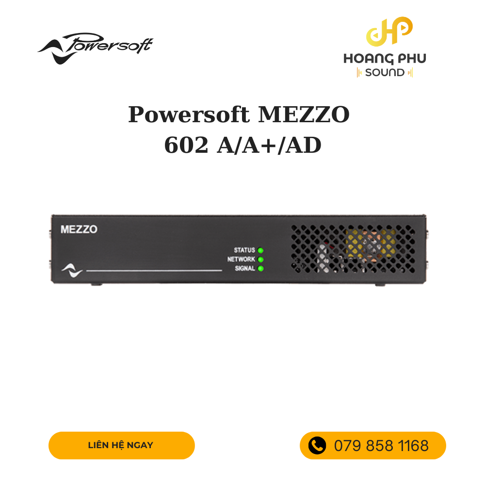 Powersoft Mezzo 602 A/A+/AD