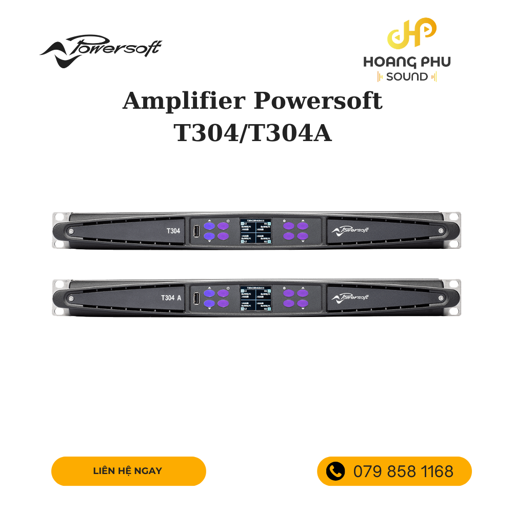 Amplifier Powersoft T304/T304A