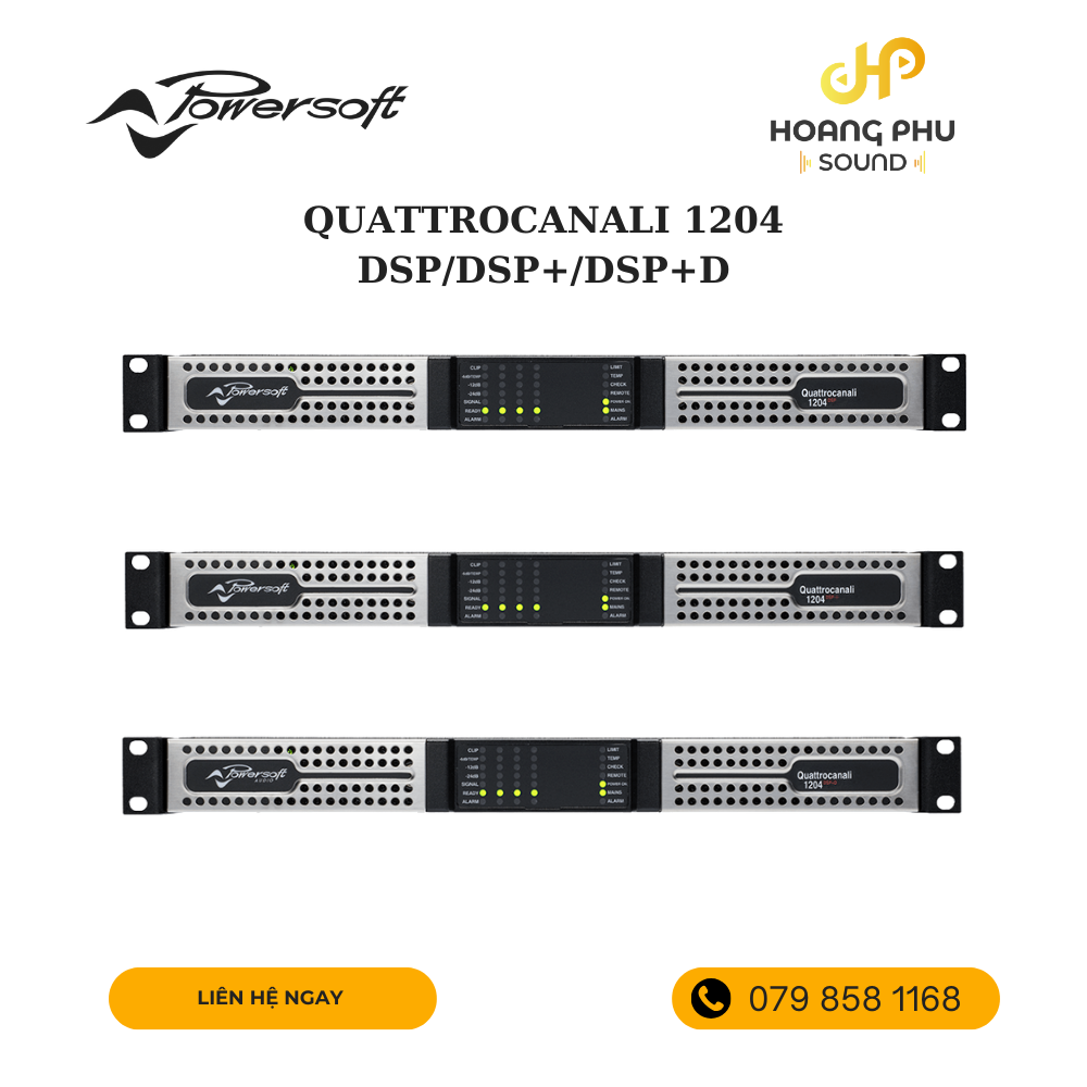 Powersoft Quattrocanali 1204 Series