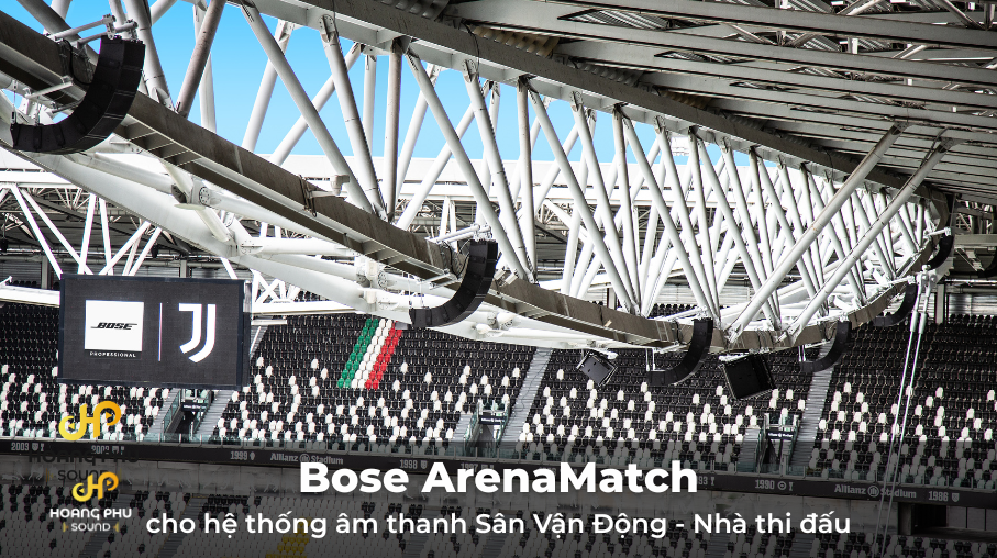 Âm thanh cho sân vận động – nhà thi đấu với loa Bose ArenaMatch 24 Loa bose arenamatch co san van dong