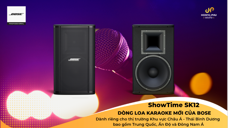 ShowTime SK12 – Dòng loa karaoke Bose Professional dành riêng cho thị trường châu Á 2 Loa bose showtime sk12 3