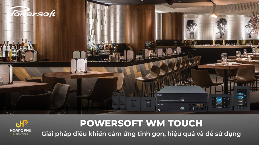 Powersoft WMTouch – Bảng Điều Khiển Cảm Ứng Đa Năng Cho Hệ Thống Âm Thanh Cài Đặt 23 Powersoft WMTouch 6