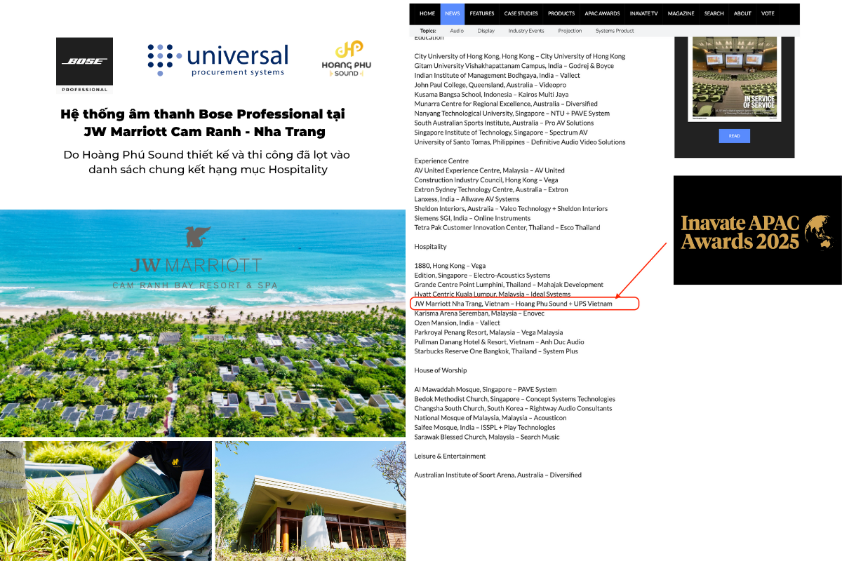 Hoàng Phú Sound – Tự Hào Góp Mặt Tại Chung Kết Inavate APAC Awards 2025 Với Dự Án Âm Thanh JW Marriott Cam Ranh - Nha Trang 27 Them tieu de phu 2 1
