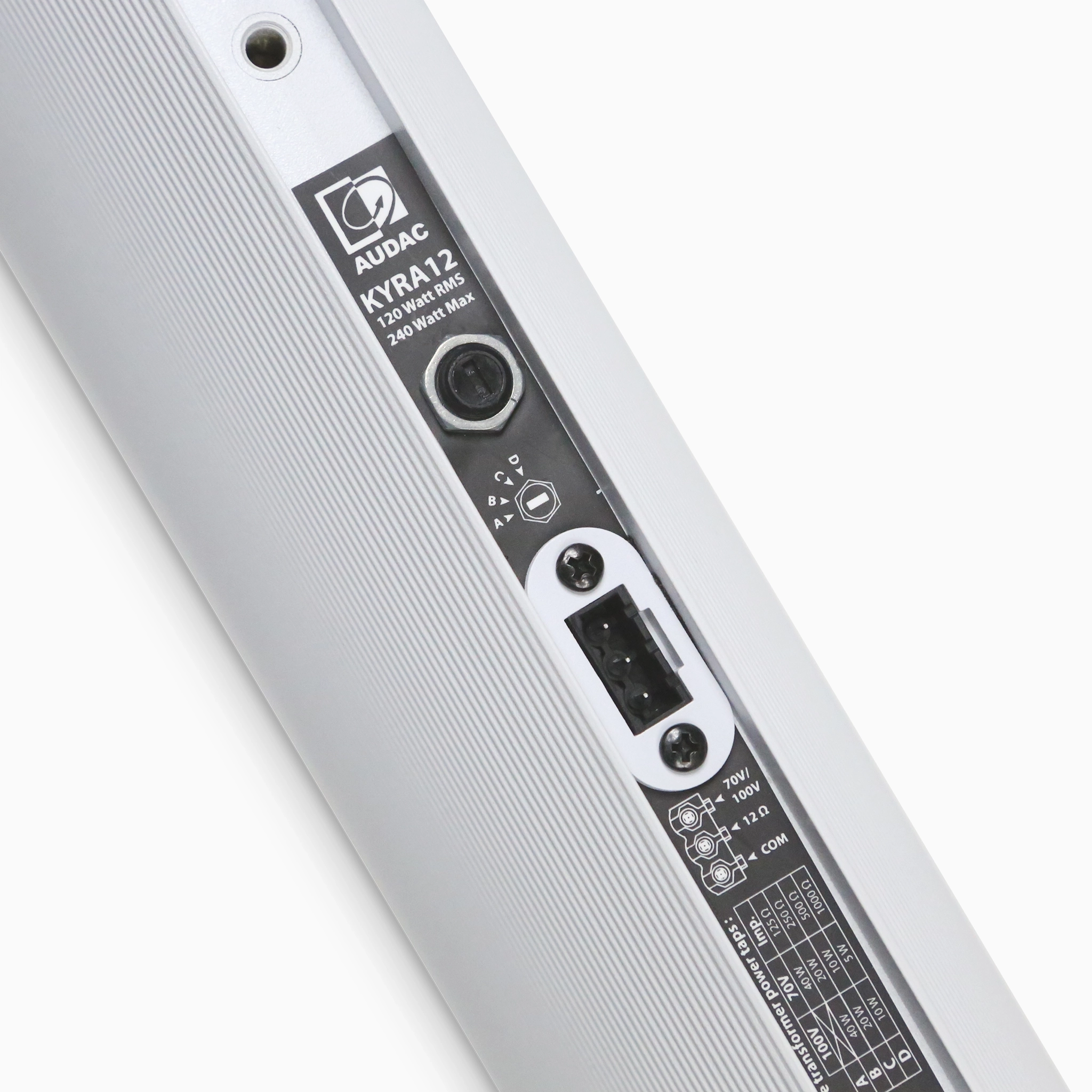 Loa AUDAC KYRA12 3 KYRA plug and play multi tapping