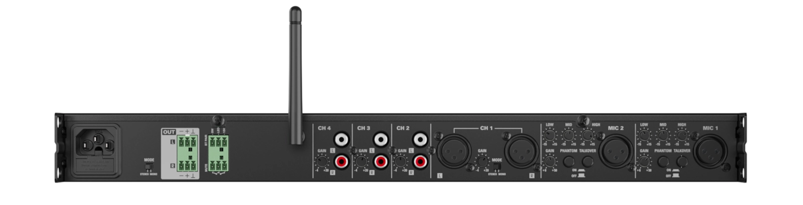 AUDAC PRE116 2 PRE116 back